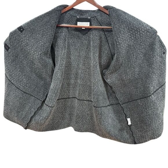 Jones NY Black Sherpa Faux Suede Jacket Coat Women’s size 3X Black - Picture 6 of 6